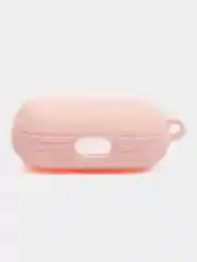 Розовый углеродный защитный чехол для наушников Apple AirPods Pro/ ударопрочный