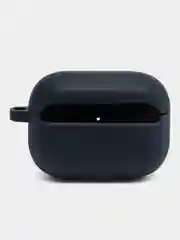 Синий меланж углеродный защитный чехол для наушников Apple AirPods Pro/ ударопрочный