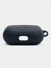 Синий меланж углеродный защитный чехол для наушников Apple AirPods Pro/ ударопрочный