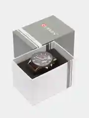 Черный мужские наручные часы Curren 8325 с хронографом