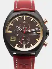Синий мужские наручные часы Curren 8324 с хронографом в подарочной упаковке