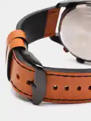 Коричневый мужские наручные часы Curren 8393 с хронографом в подарочной упаковке