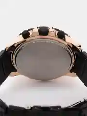 Черный мужские наручные часы Curren 8334 с хронографом в подарочной упаковке