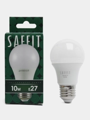 Лампа светодиодная, 10W 230V E27 6400K A60, SBA6010, 55006