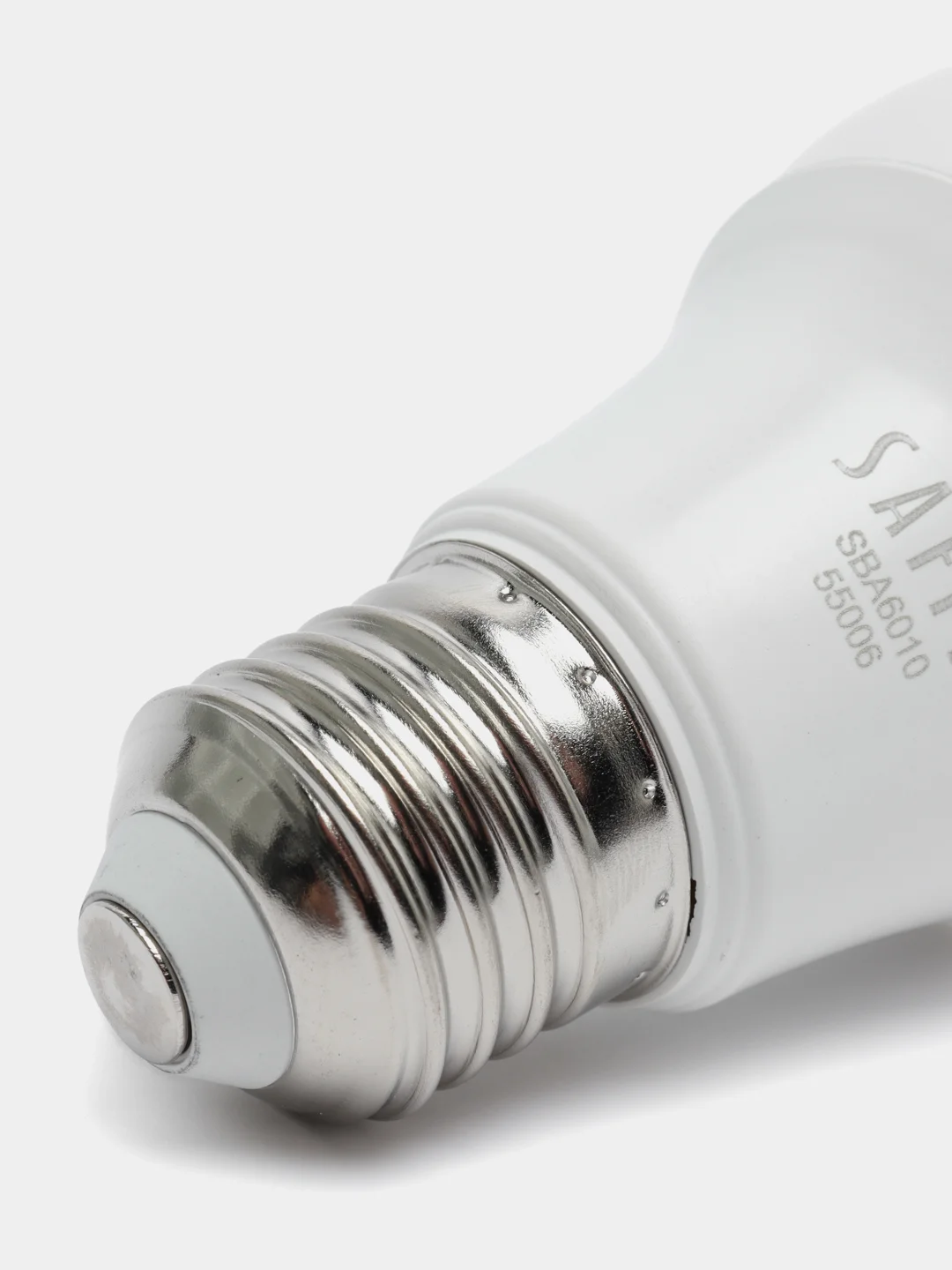 Лампа светодиодная, 10W 230V E27 6400K A60, SBA6010, 55006