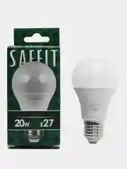 Лампа светодиодная, 20W 230V E27 6400K A60, SBA6020 55015