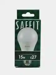 Лампа светодиодная, 15W 230V E27 4000K A60, SBA6015 55011