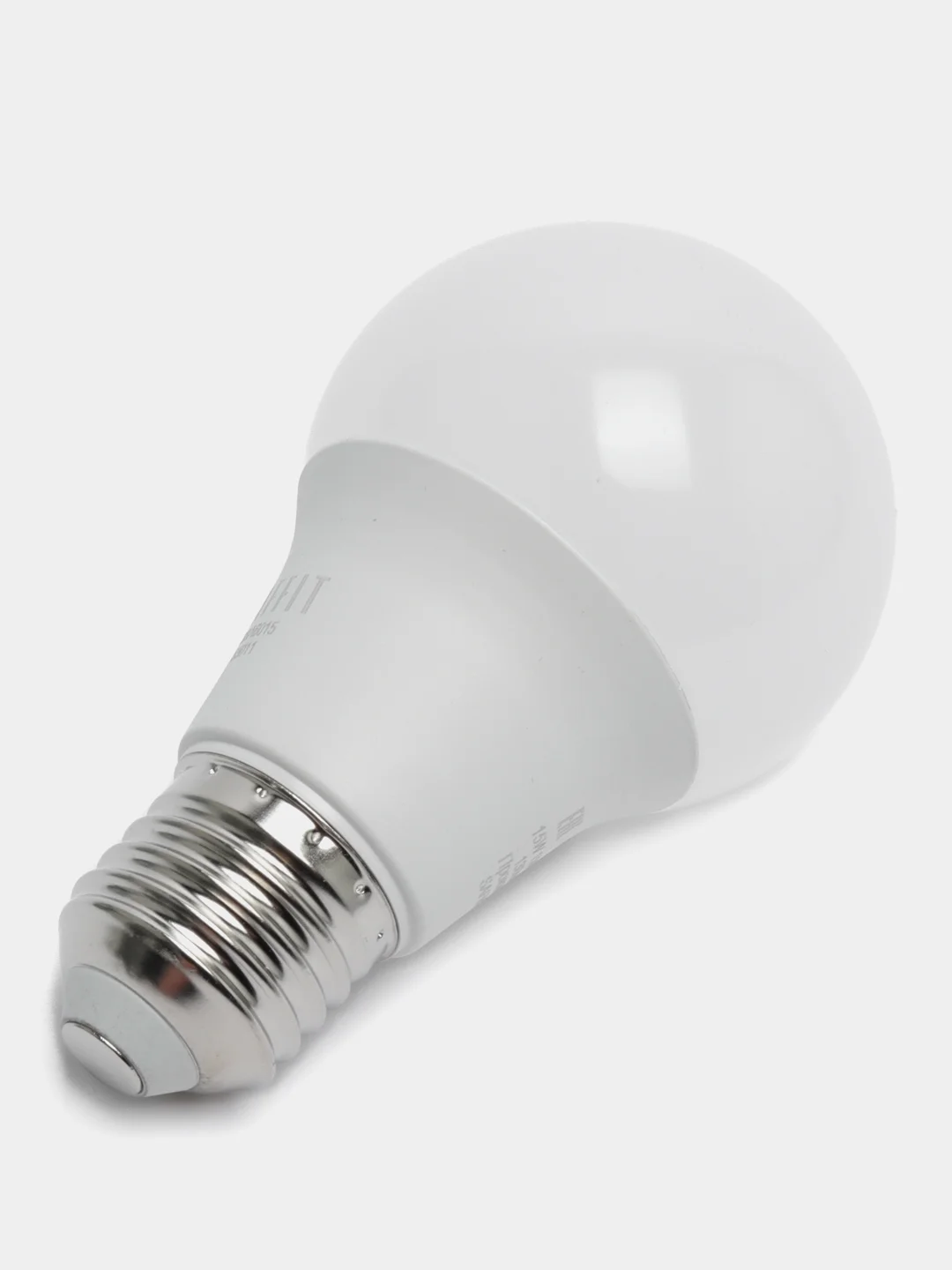 Лампа светодиодная, 15W 230V E27 4000K A60, SBA6015 55011