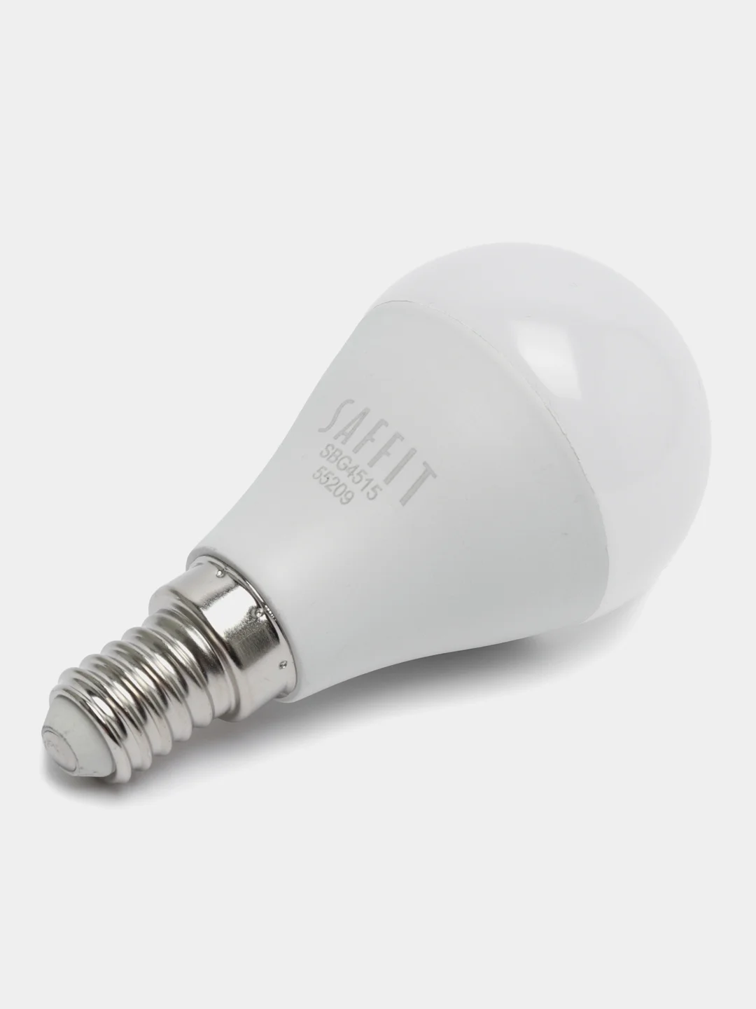 Лампа светодиодная, 15W 230V E14 2700K G45, SBG4515