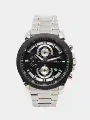 Угольный мужские наручные часы Curren 8360 с хронографом в подарочной упаковке