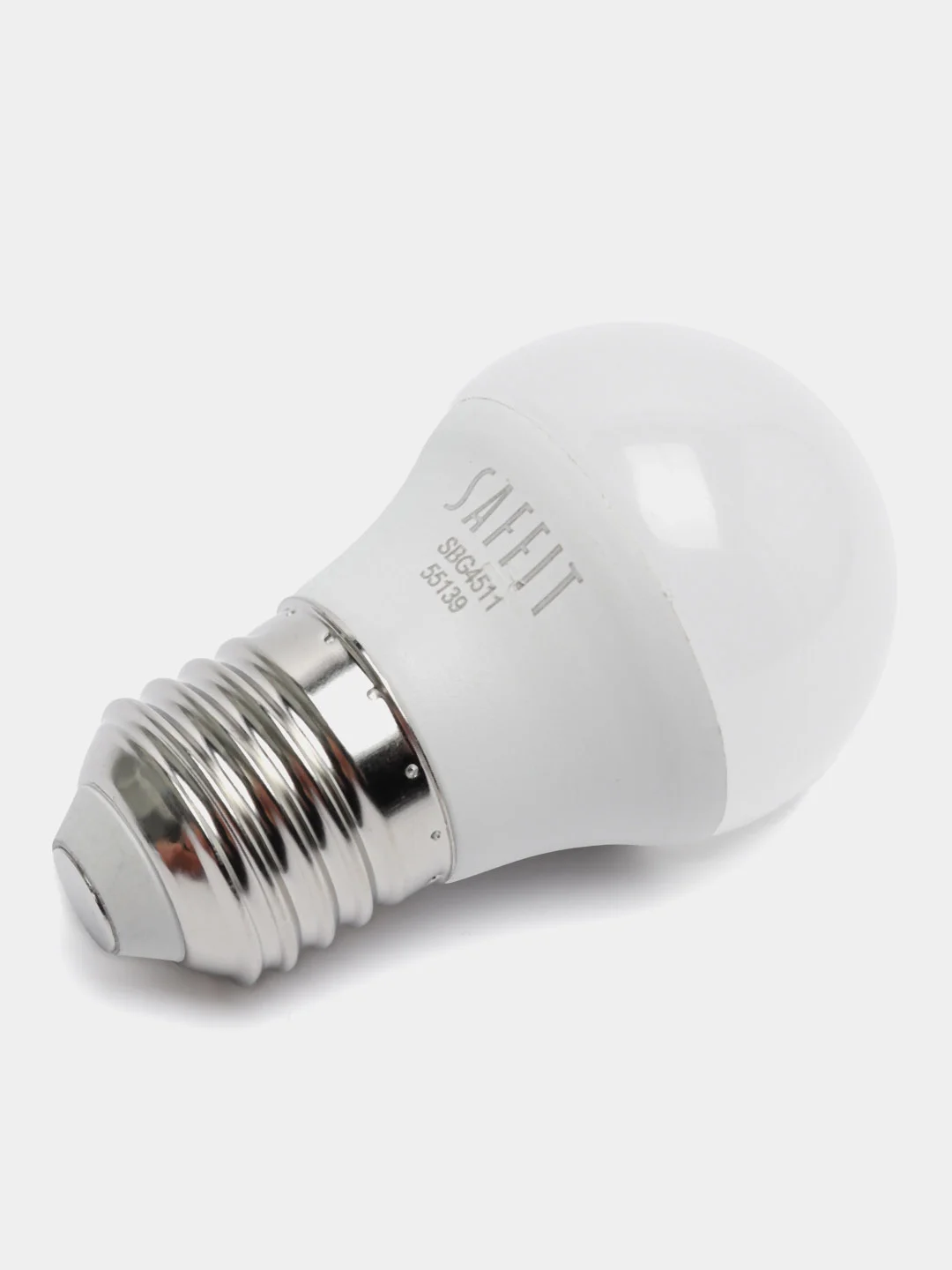 Лампа светодиодная, 11W 230V E27 4000K G45, SBG4511, 55139