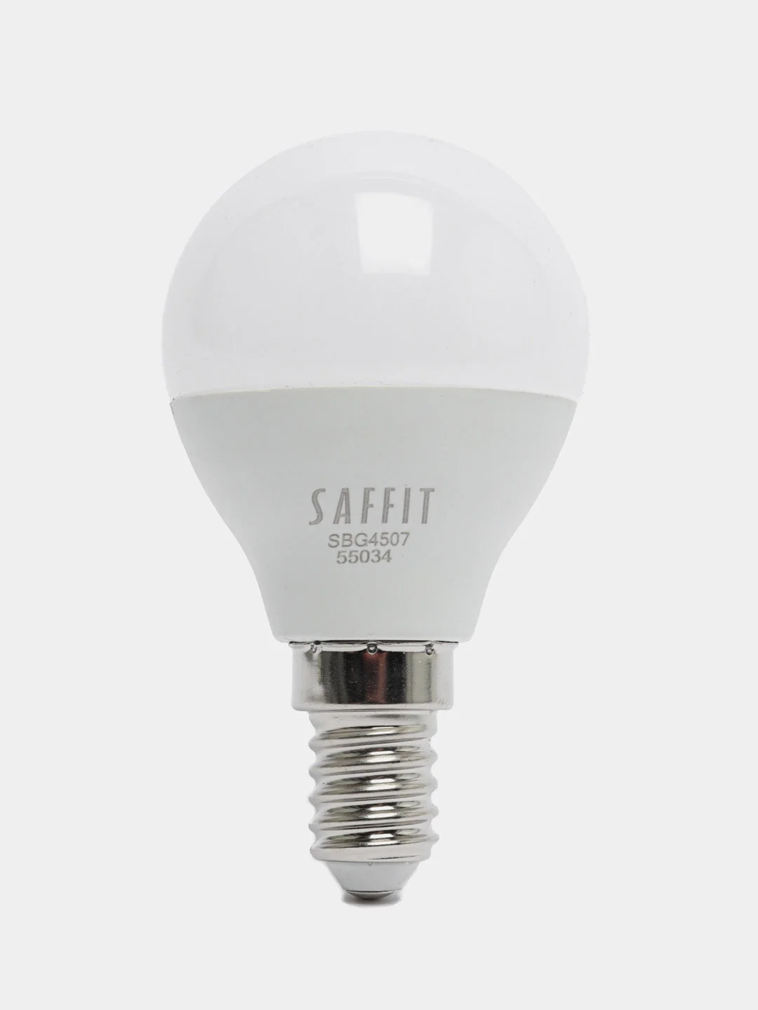 Лампа светодиодная, 7W 230V E14 2700K G45, SBG4507 55034
