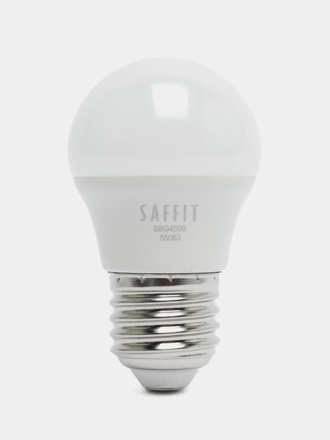 Лампа светодиодная, 9W 230V E27 4000K G45, SBG4509 55083