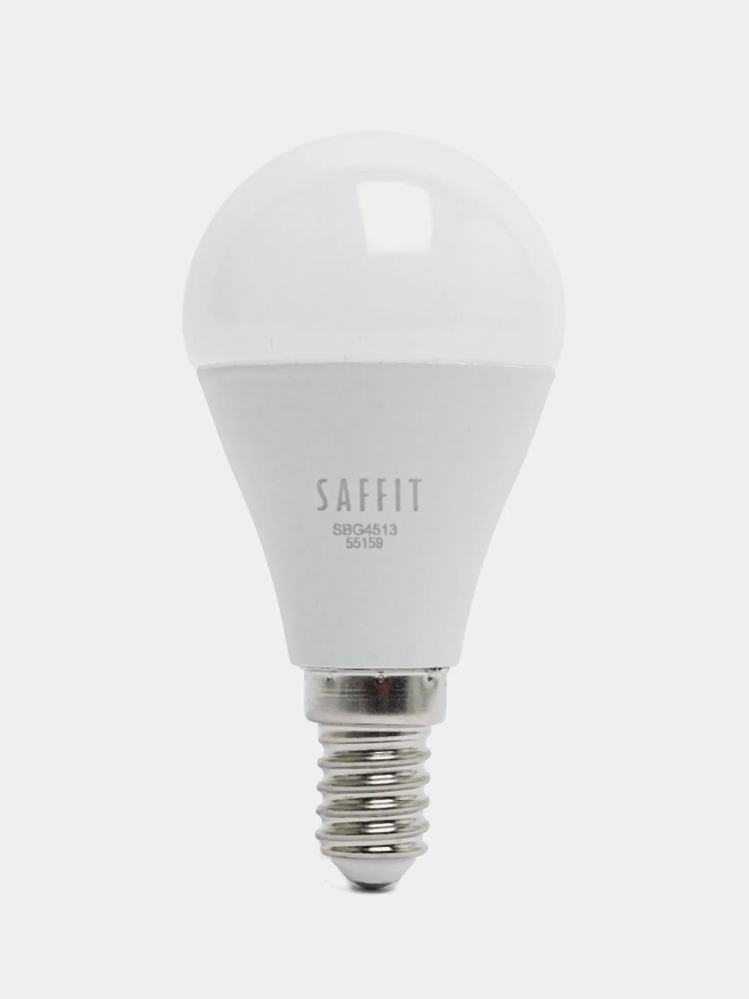 Лампа светодиодная, 13W 230V E14 6400K G45, SBG4513, 55159