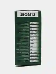Лампа светодиодная, 13W 230V E14 6400K G45, SBG4513, 55159