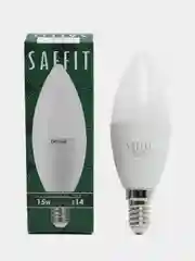 Лампа светодиодная, 15W 230V E14 4000K C37, SBC3715