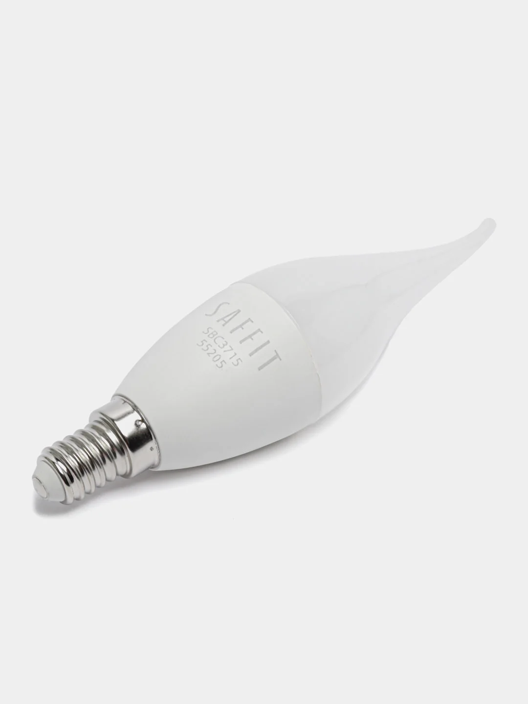 Лампа светодиодная, 15W 230V E14 4000K на ветру C37T, SBC3715