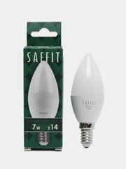 Лампа светодиодная, 7W 230V E14 4000K C37, SBC3707