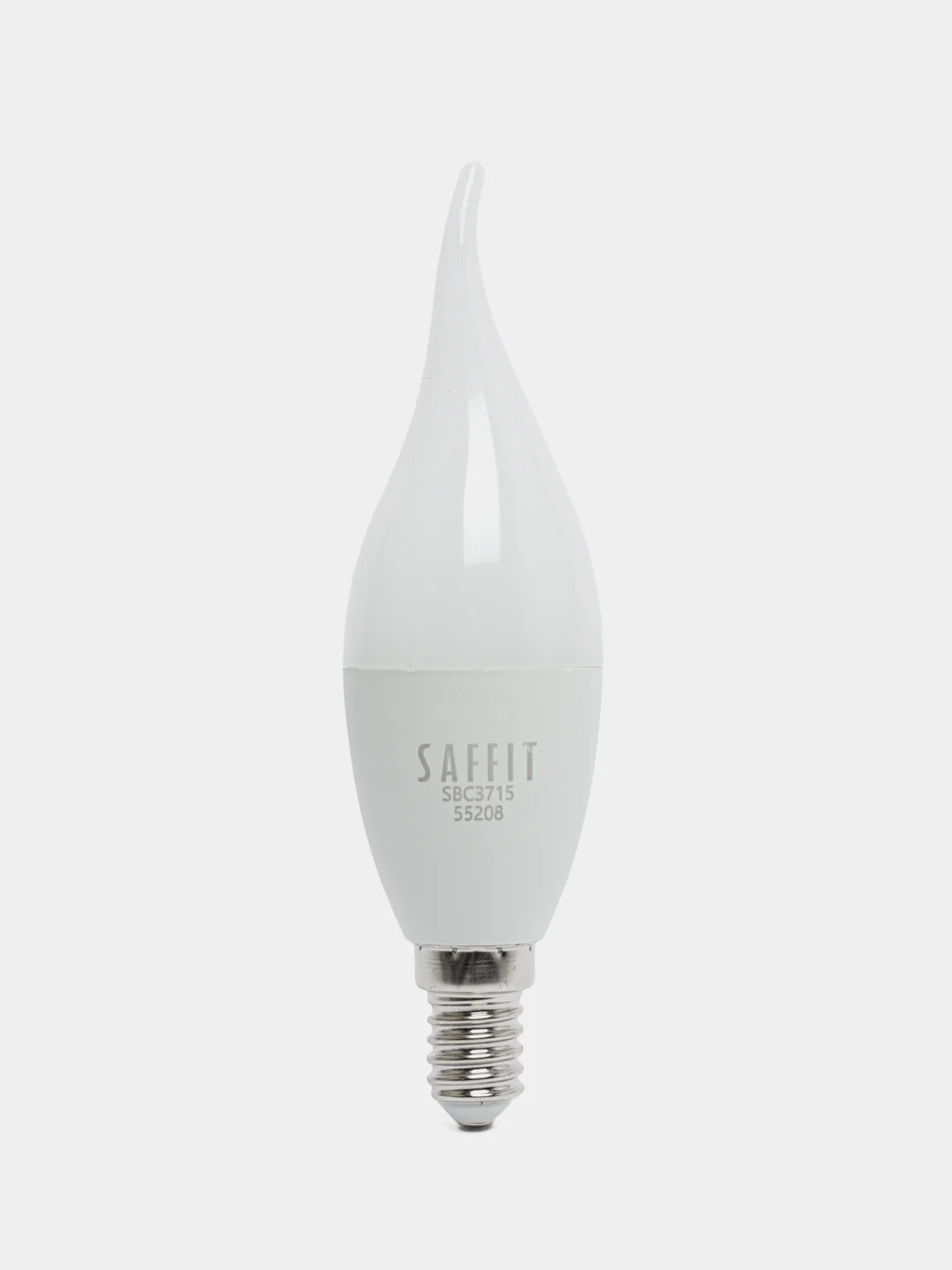 Лампа светодиодная, 15W 230V E14 6400K на ветру C37T, SBC3715