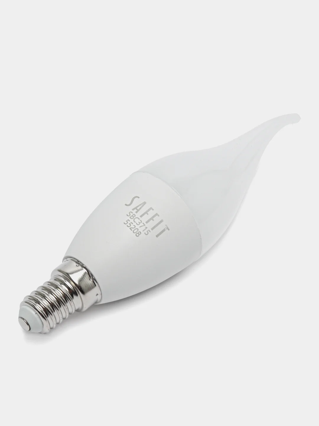 Лампа светодиодная, 15W 230V E14 6400K на ветру C37T, SBC3715