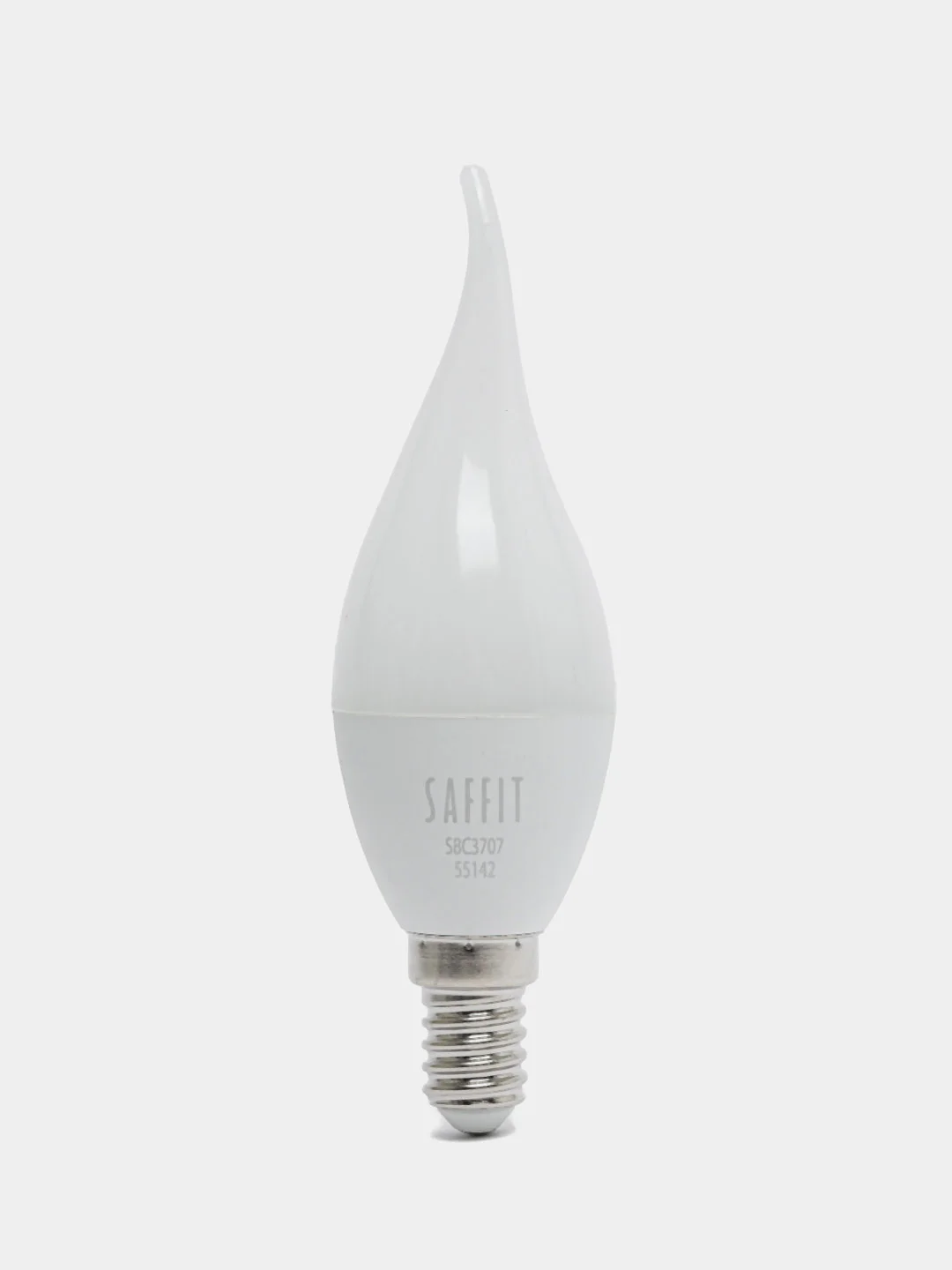 Лампа светодиодная, 7W 230V E14 6400K на ветру C37T, SBC3707