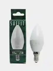 Лампа светодиодная, 11W 230V E14 6400K C37, SBC3711, 55171