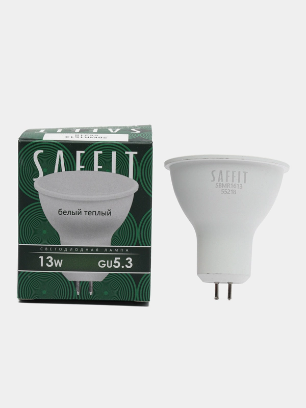 Лампа светодиодная, 13W 230V GU5.3 2700K MR16, SBMR1613