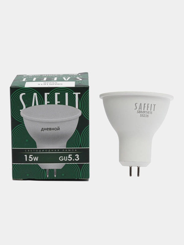 Лампа светодиодная, 15W 230V GU5.3 6400K MR16, SBMR1615
