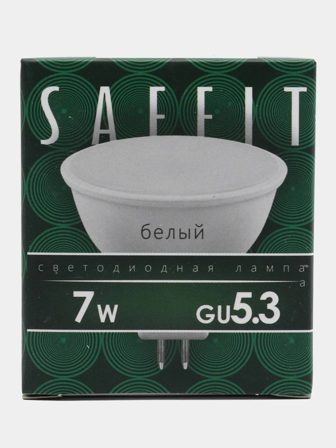 Лампа светодиодная, 7W 230V GU5.3 4000K MR16, SBMR1607 55028
