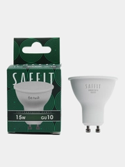 Лампа светодиодная, 15W 230V GU10 4000K MR16, SBMR1615