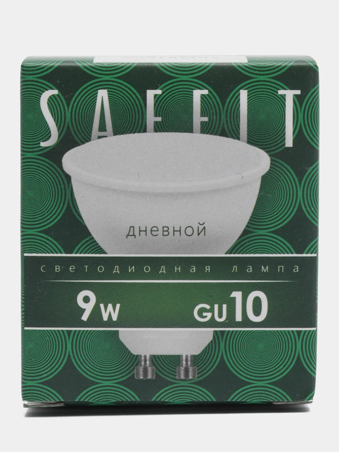 Лампа светодиодная, 9W 230V GU10 6400K MR16, SBMR1609, 55150