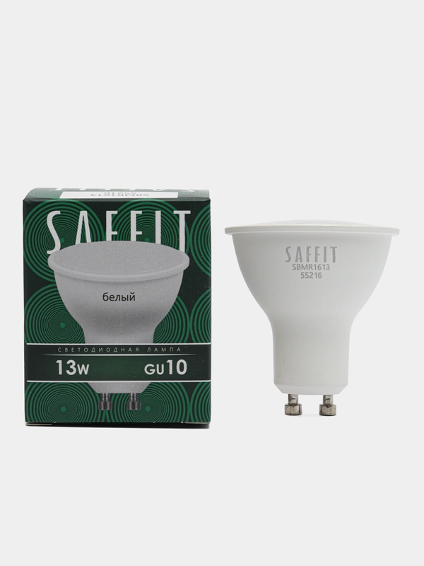 Лампа светодиодная, 13W 230V GU10 4000K MR16, SBMR1613