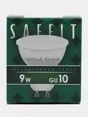 Лампа светодиодная, 9W 230V GU10 2700K MR16, SBMR1609, 55148