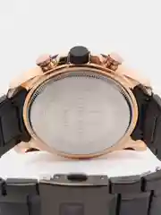 Черный мужские наручные часы Curren 8361 с хронографом в подарочной упаковке