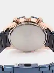 Синий мужские наручные часы Curren 8355 с хронографом в подарочной упаковке
