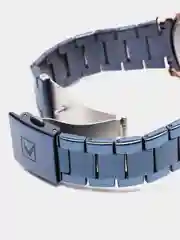 Синий мужские наручные часы Curren 8355 с хронографом в подарочной упаковке