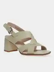 Зеленый босоножки женские на каблуке, размер 36-40, El Tempo