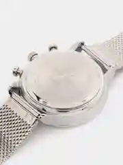 Серый металлик мужские наручные часы Curren 8339 с хронографом в подарочной упаковке