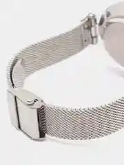 Серебряный женские наручные часы Curren 9056 в подарочной упаковке