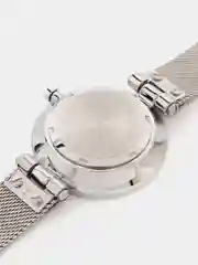 Серебряный женские наручные часы Curren 9056 в подарочной упаковке
