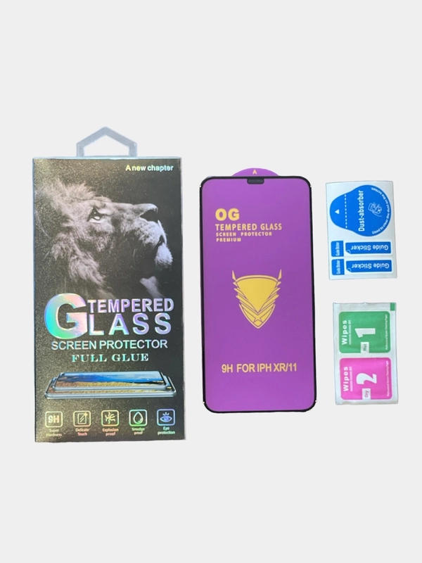 Защитное стекло Premium iPhone 11, XR, X, XS, 11Pro, 7+, 8+, 7, 8, 6, 6s OG