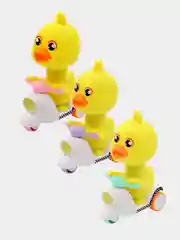 Инерционная игрушка машинка,заводная развивающая игрушка,утенок