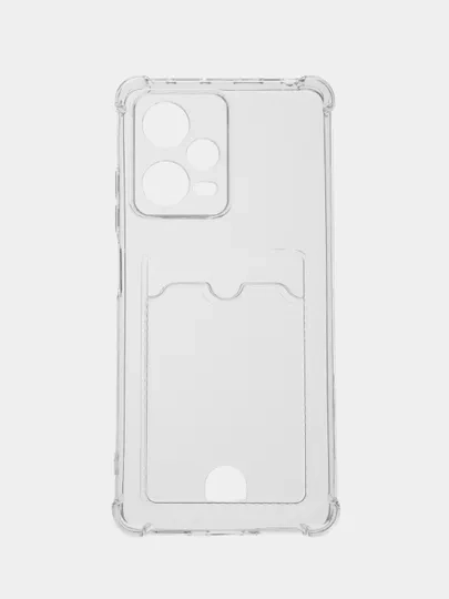 Чехол Xiaomi Redmi Note 12 Pro+ 5G, Note 12 Pro 5G Редми Нот 12 Про+ с карманом для карты