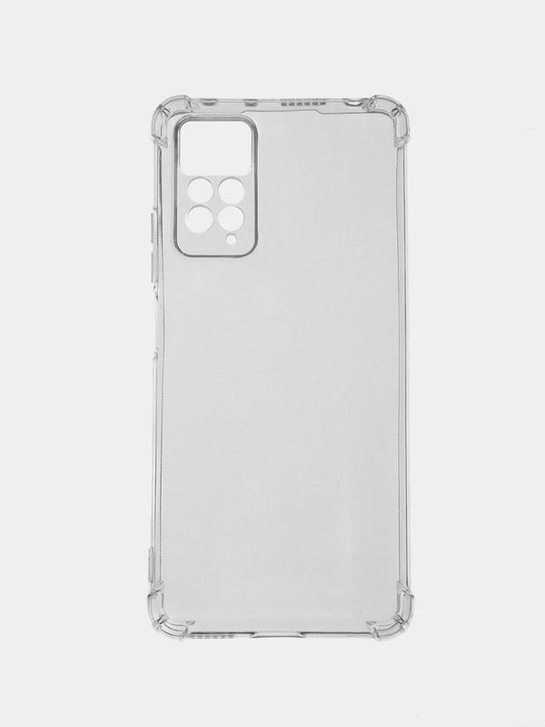 Силиконовый чехол прозрачный с усиленными углами Xiaomi Mi Poco X4 Pro