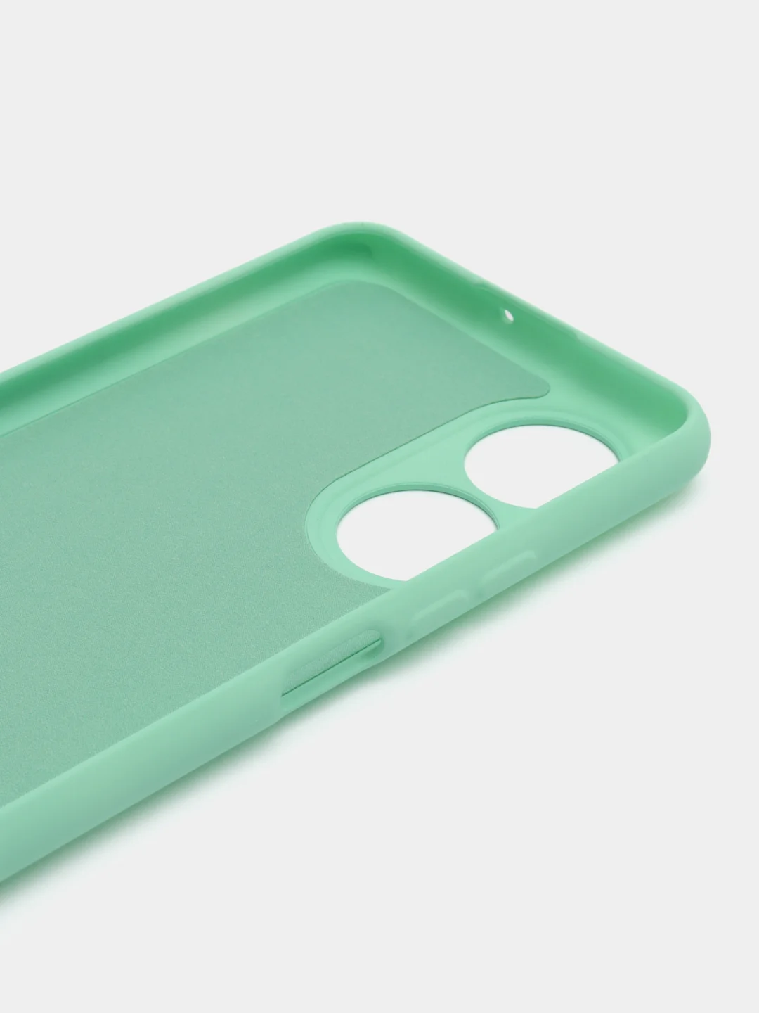 Мятный чехол силиконовый для Huawei Honor X7 / Хуавей Хонор Х7 Silicone Cover