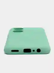 Мятный чехол силиконовый для Huawei Honor X7 / Хуавей Хонор Х7 Silicone Cover