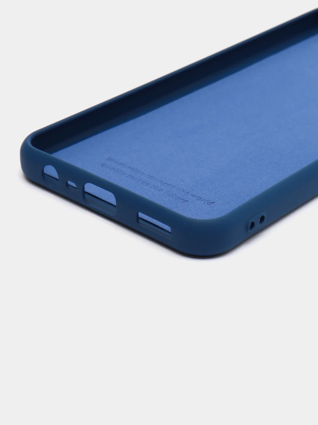 Синий чехол силиконовый для Oppo A17 / A17K, Оппо А17, А17К Silicone Cover