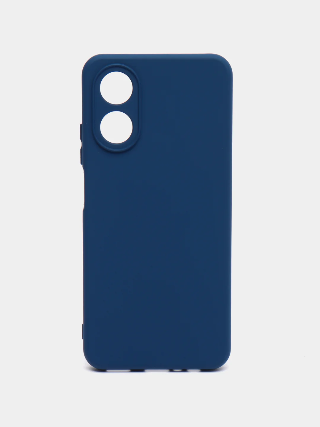 Синий чехол силиконовый для Oppo A17 / A17K, Оппо А17, А17К Silicone Cover