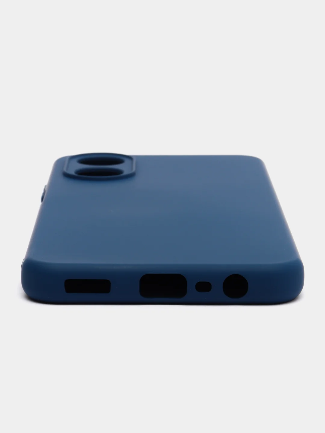 Синий чехол силиконовый для Oppo A17 / A17K, Оппо А17, А17К Silicone Cover
