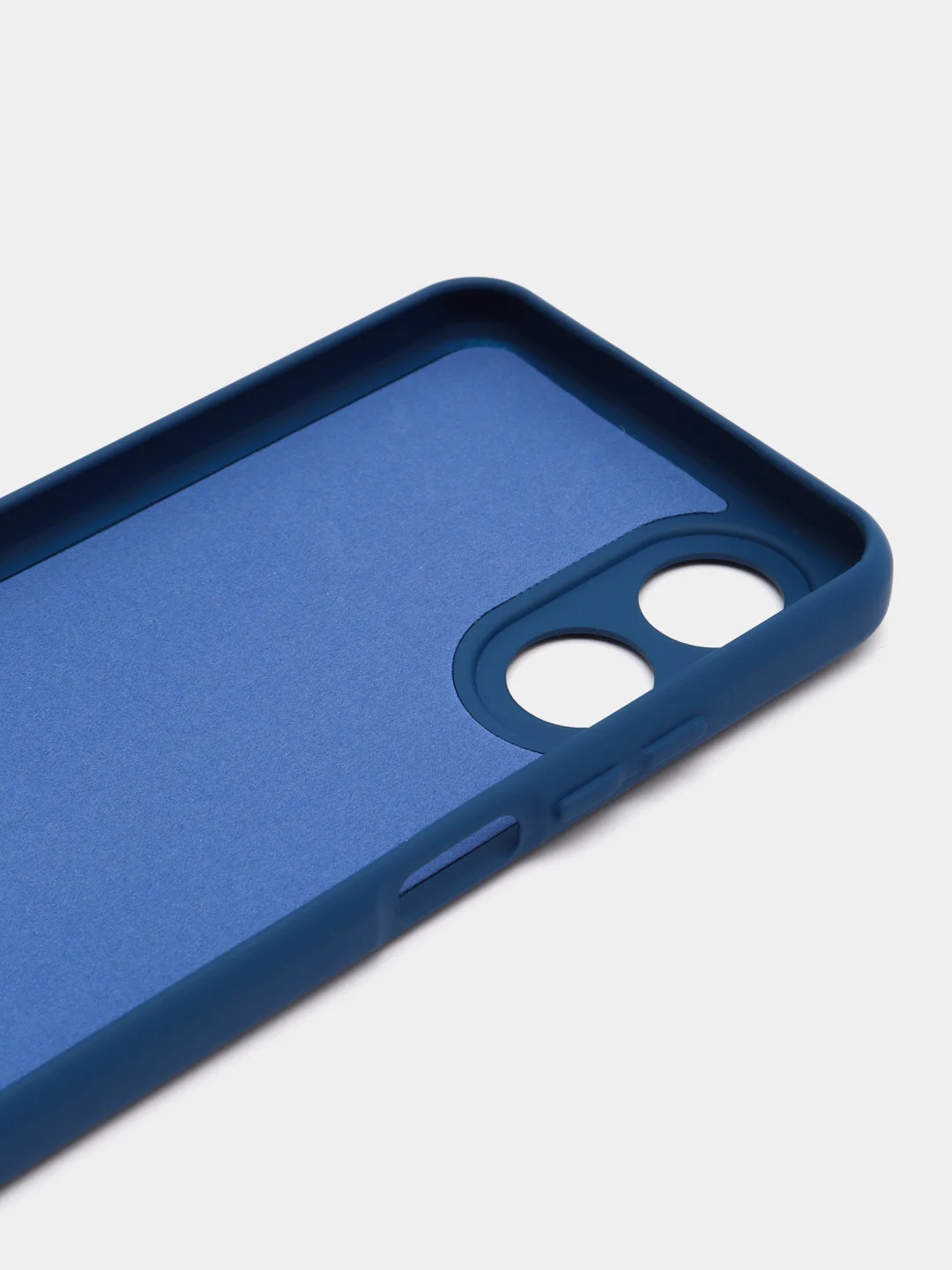 Синий чехол силиконовый для Oppo A17 / A17K, Оппо А17, А17К Silicone Cover